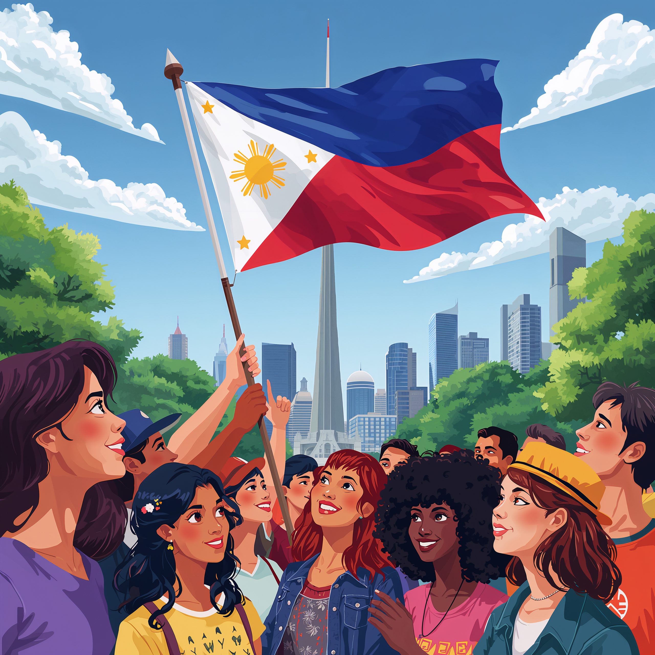 PHILIPPINE INDEPENDENCE DAY FLAG RAISING