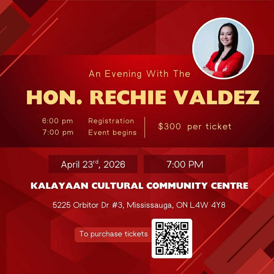 AN EVENING WITH THE HON. RECHIE VALDEZ